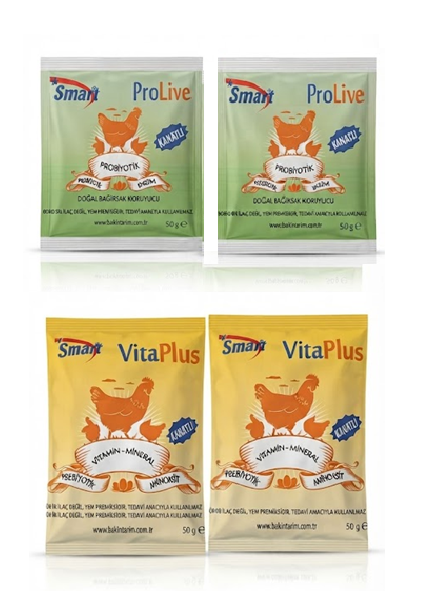 Smart Prolive 50 Gr X 2 Adet + Smart VitaPlus 50 Gr X 2 Adet